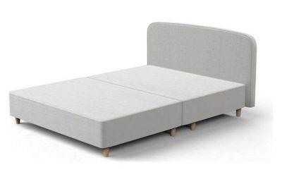 Silentnight Studio Double Curved Bed Frame - Natural.
